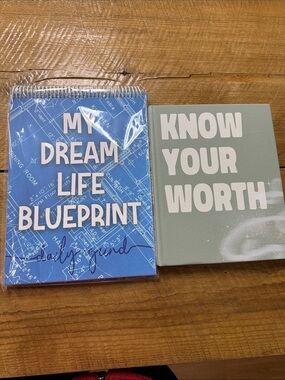 The daily Grind Dream Life and know your worth books